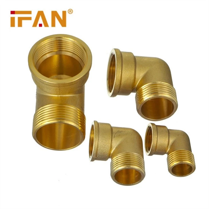 Brass Male Female Elbow
