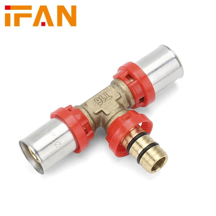 Multilayer Pipe Brass PEX Press Fitting